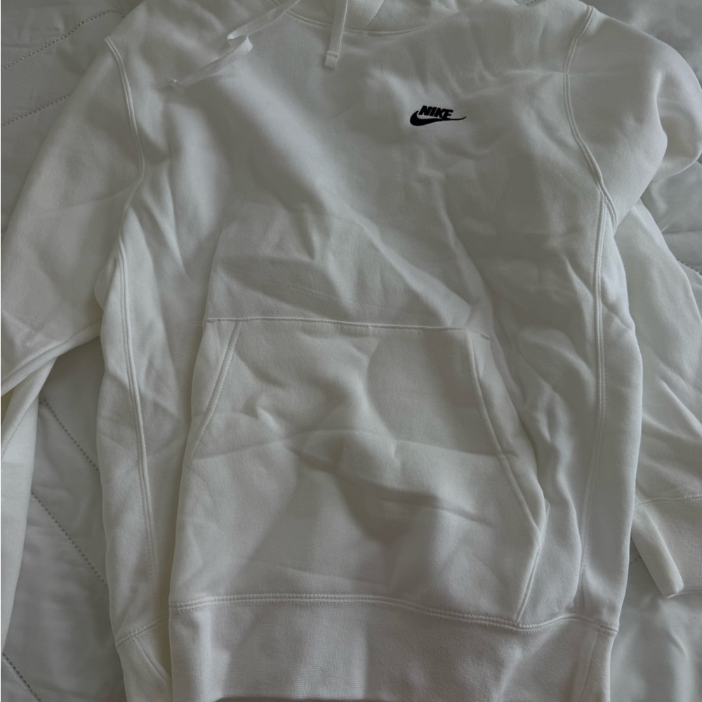 Nike White Hoodie